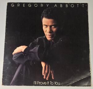 Gregory Abbott I'll Prove It To You LP Vinyl Record 1988 CBS 460691 1 UK Press